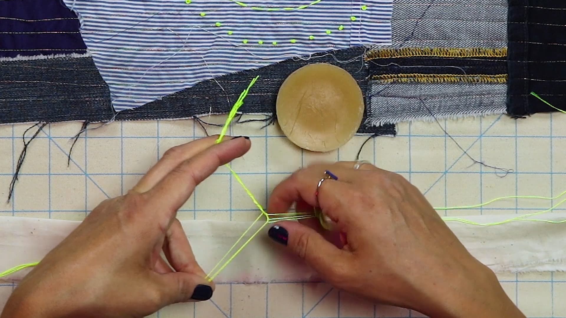 How To Sew Sashiko How To Sew Sashiko