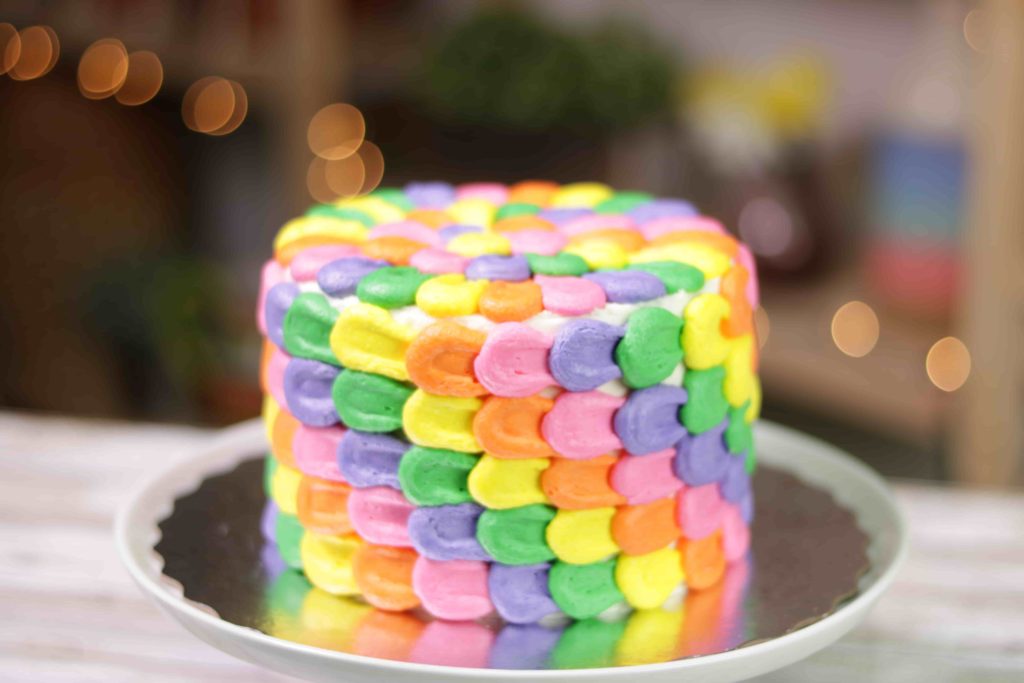 Super Impressive Rainbow Cake for Beginners (with the best