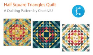 3 Half Square Triangle Quilts