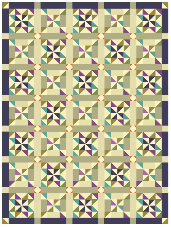 Twin Size Quilt Free Pattern